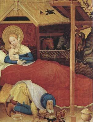 Konrad of Soest The Nativity (mk08) china oil painting image